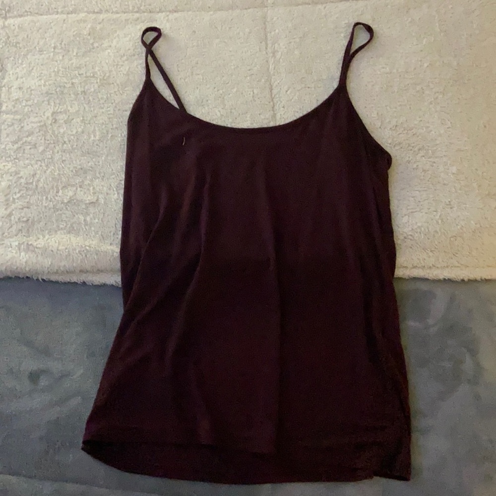 Maroon Tank Top